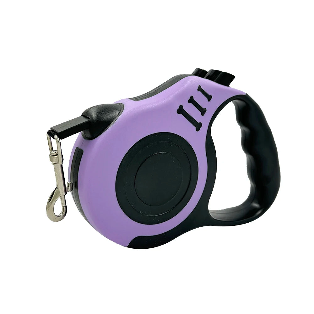 3m-5m Dog Lead - Automatic Retractable Strong Nylon Traction Rope