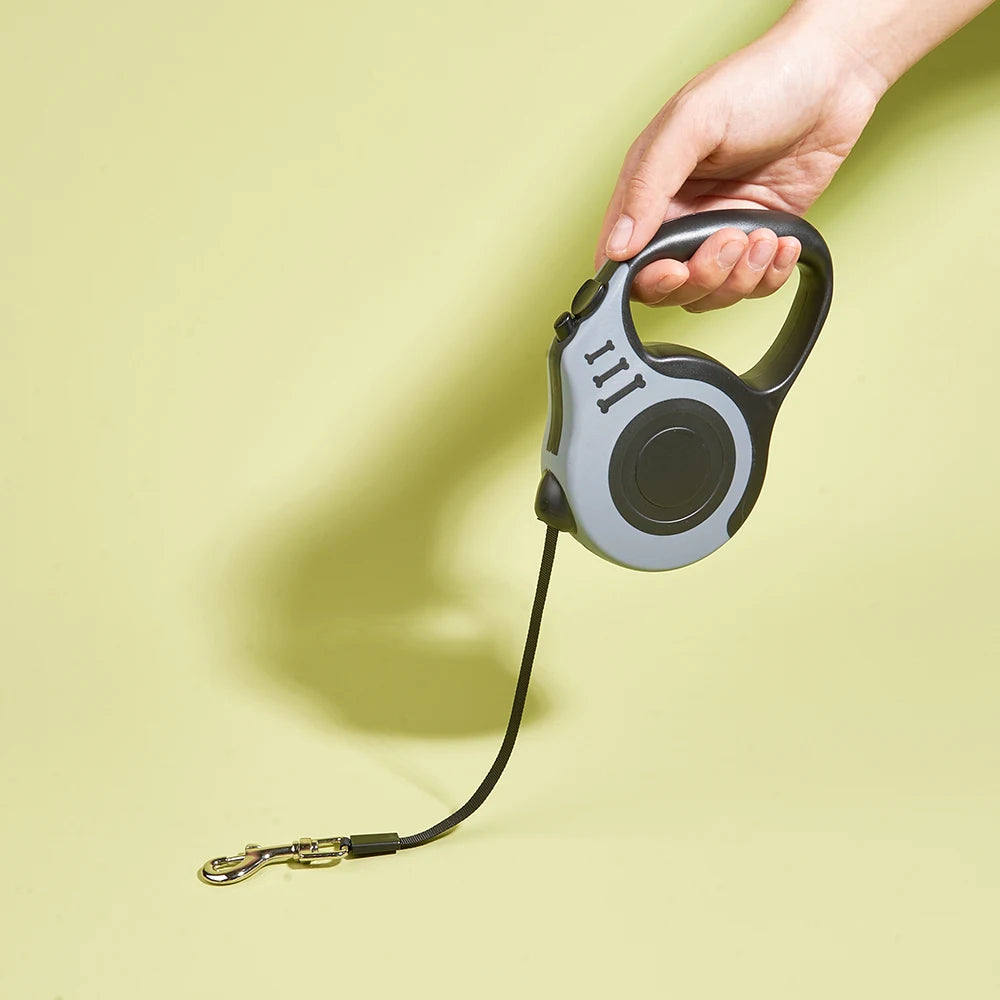 3m-5m Dog Lead - Automatic Retractable Strong Nylon Traction Rope