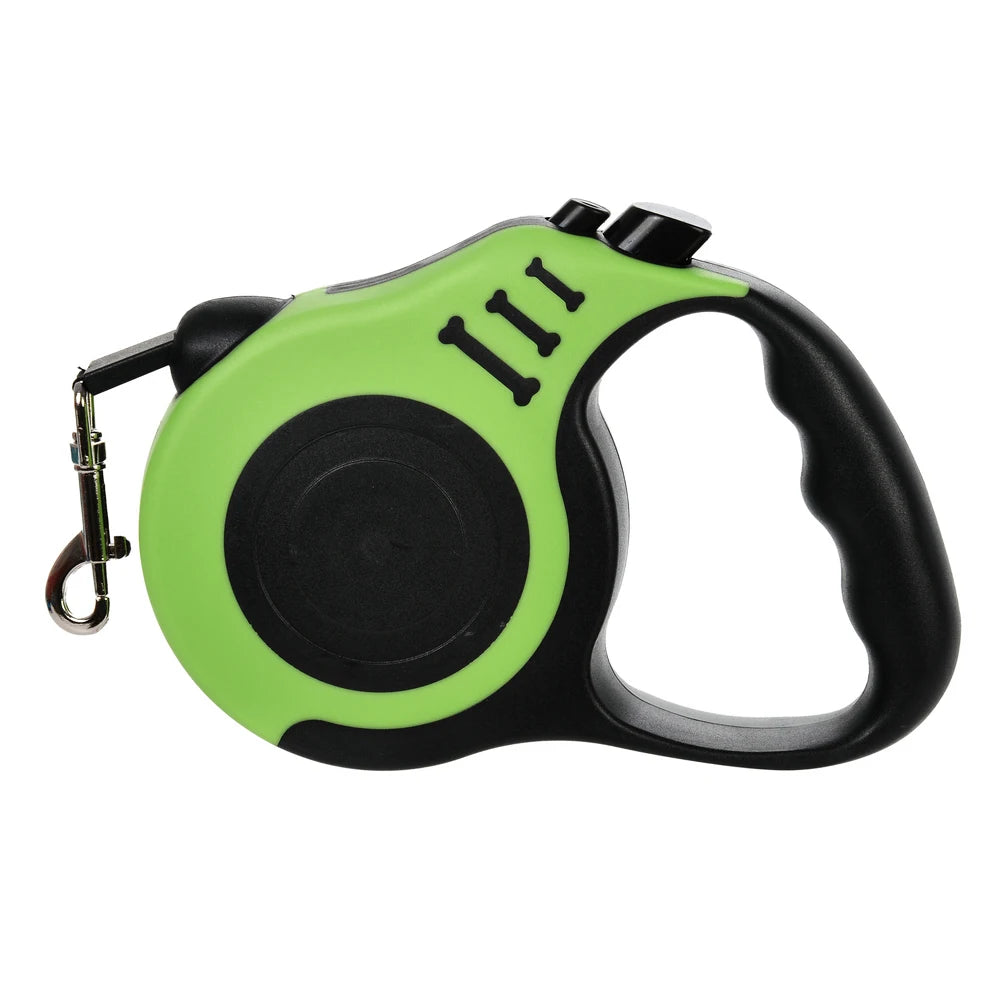 3m-5m Dog Lead - Automatic Retractable Strong Nylon Traction Rope