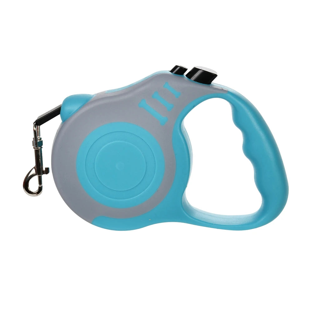 3m-5m Dog Lead - Automatic Retractable Strong Nylon Traction Rope