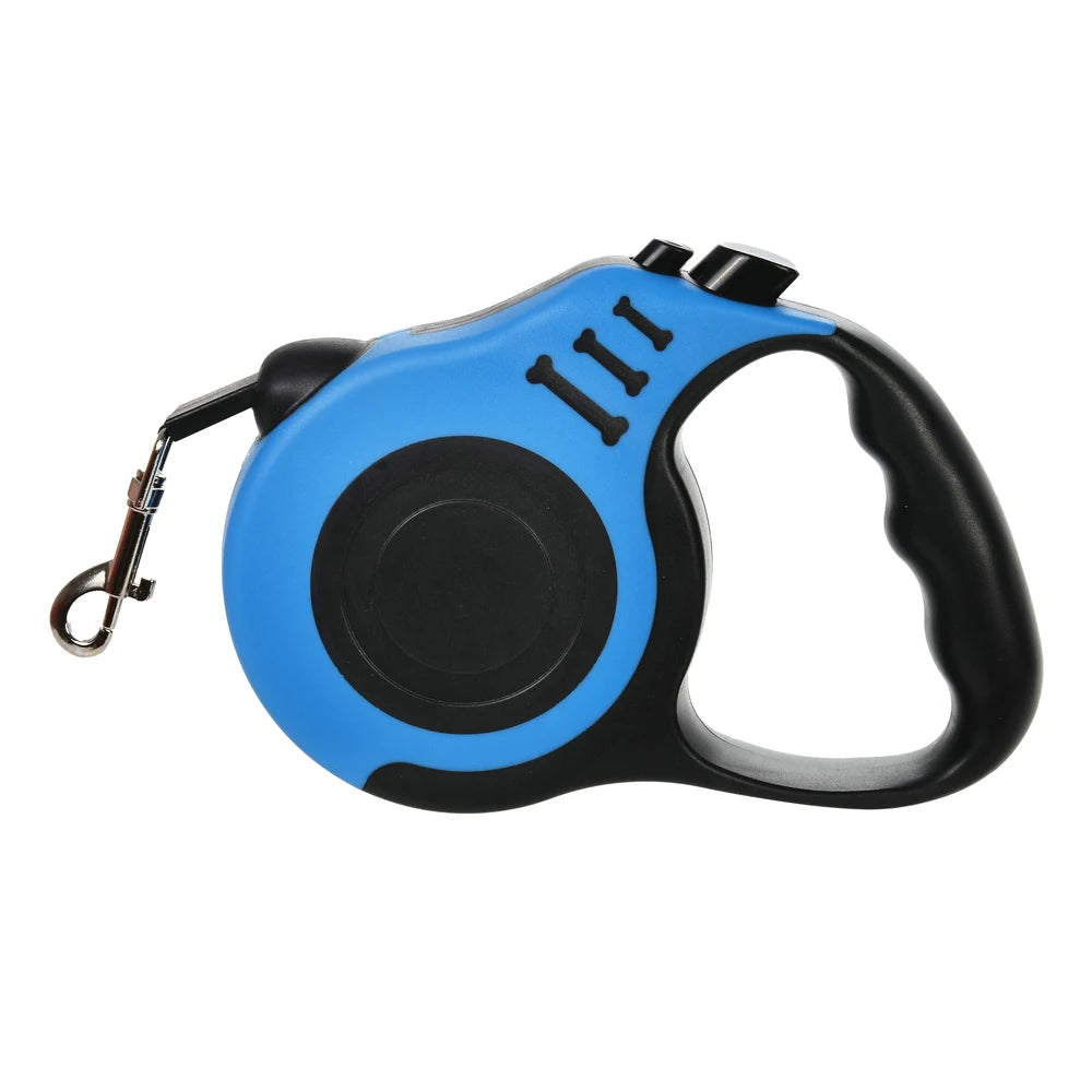 3m-5m Dog Lead - Automatic Retractable Strong Nylon Traction Rope