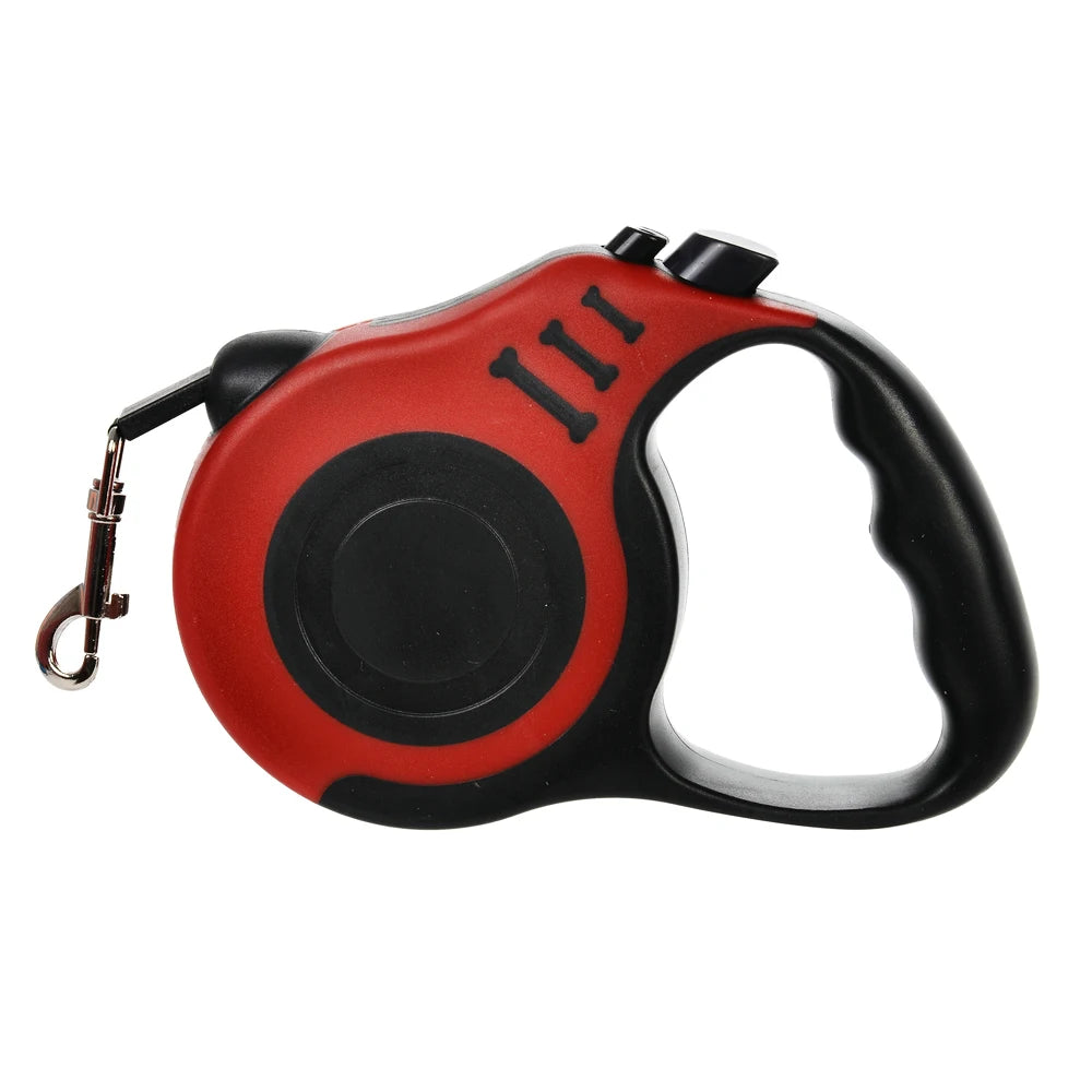 3m-5m Dog Lead - Automatic Retractable Strong Nylon Traction Rope