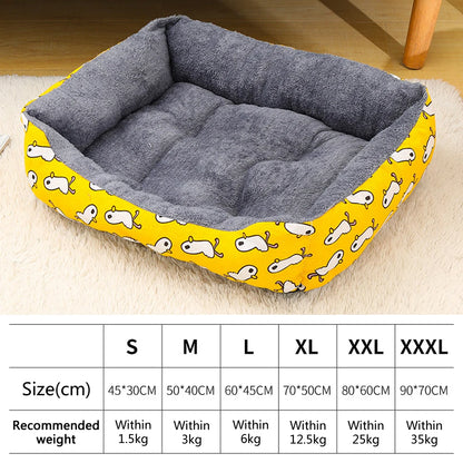 'Cambridge' Patterned Dog Beds With Fluffy Exterior & Designer Exterior