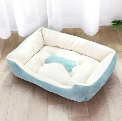 Fluffy Plush Pet Bed – Thick Padding, Ultra Cozy, Washable - Huge Color Combo To Choose From