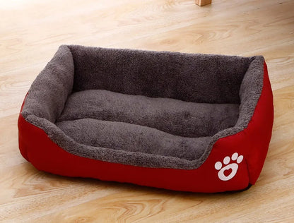 Fluffy Plush Pet Bed – Thick Padding, Ultra Cozy, Washable - Huge Color Combo To Choose From