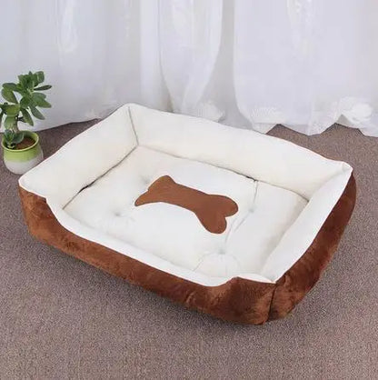 Fluffy Plush Pet Bed – Thick Padding, Ultra Cozy, Washable - Huge Color Combo To Choose From