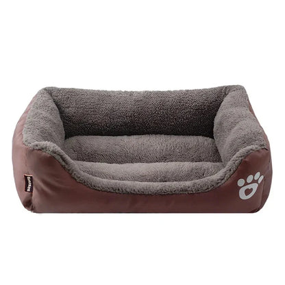 Fluffy Plush Pet Bed – Thick Padding, Ultra Cozy, Washable - Huge Color Combo To Choose From