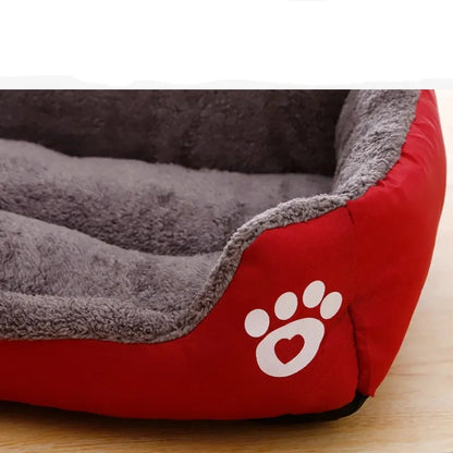 Fluffy Plush Pet Bed – Thick Padding, Ultra Cozy, Washable - Huge Color Combo To Choose From