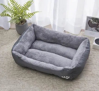 Fluffy Plush Pet Bed – Thick Padding, Ultra Cozy, Washable - Huge Color Combo To Choose From