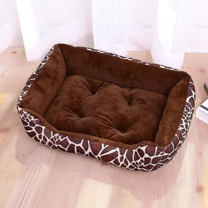 Fluffy Plush Pet Bed – Thick Padding, Ultra Cozy, Washable - Huge Color Combo To Choose From