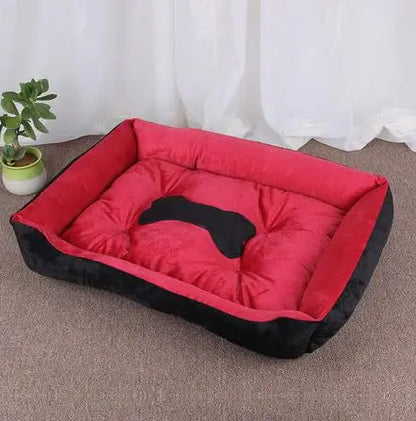 Fluffy Plush Pet Bed – Thick Padding, Ultra Cozy, Washable - Huge Color Combo To Choose From