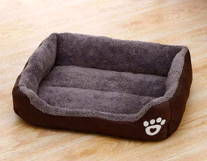 Fluffy Plush Pet Bed – Thick Padding, Ultra Cozy, Washable - Huge Color Combo To Choose From