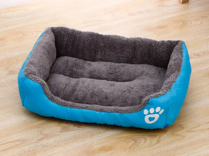 Fluffy Plush Pet Bed – Thick Padding, Ultra Cozy, Washable - Huge Color Combo To Choose From